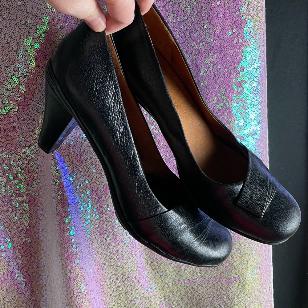 Gentle Souls Black Heels